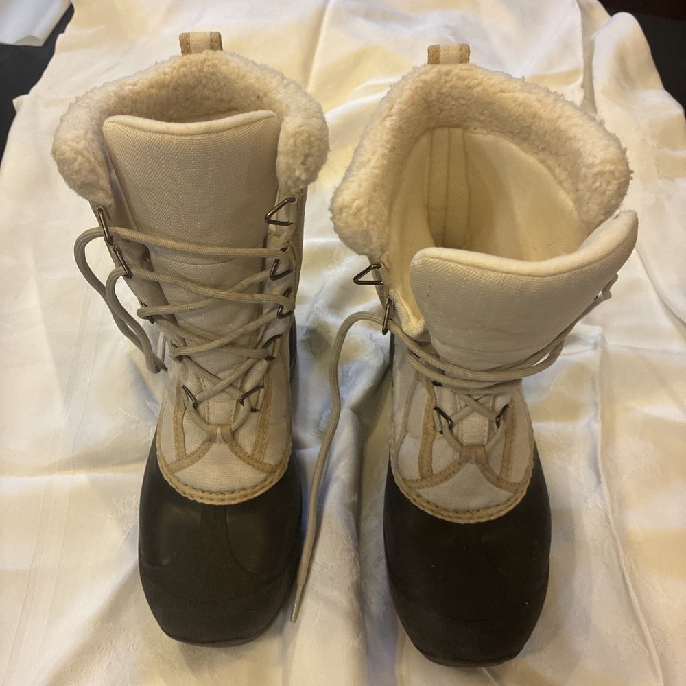 Sorel Cumberland  Boots 7 Insulated Waterproof Winter Outdoor Snow Ivory